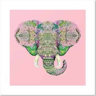 Pink Elephant of the East Posters and Art